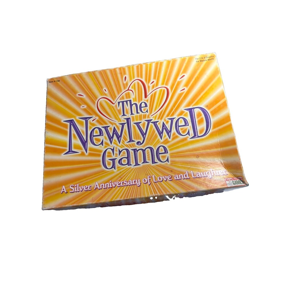 Adult BoardGame,The Newlywed Game Silver Anniversary